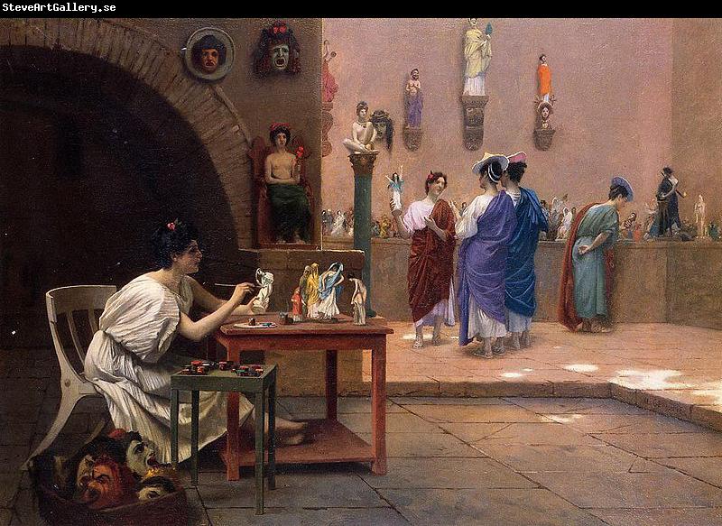 Jean-Leon Gerome Painting Breathes Life into Sculpture